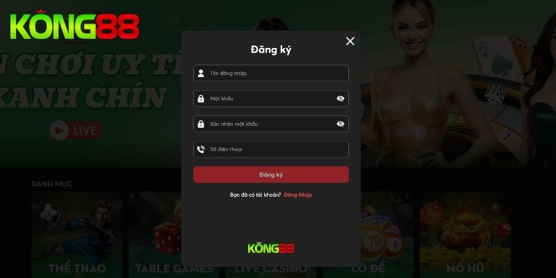 Bạn cần phải điền đầy đủ và chính xác thông tin vào form đăng ký