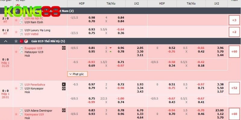 Hướng dẫn luật chơi đá banh tài xỉu là sao