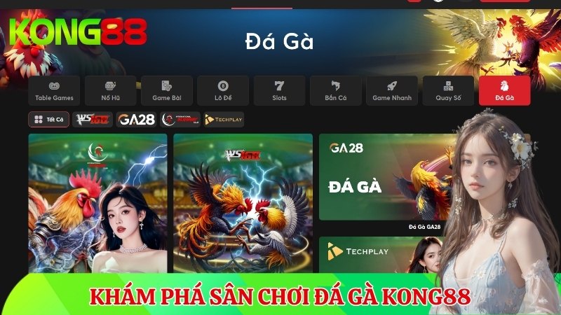 Giới thiệu đá gà KONG88