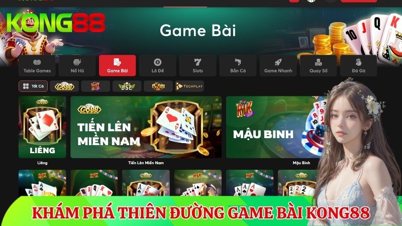 Giới thiệu game bài KONG88